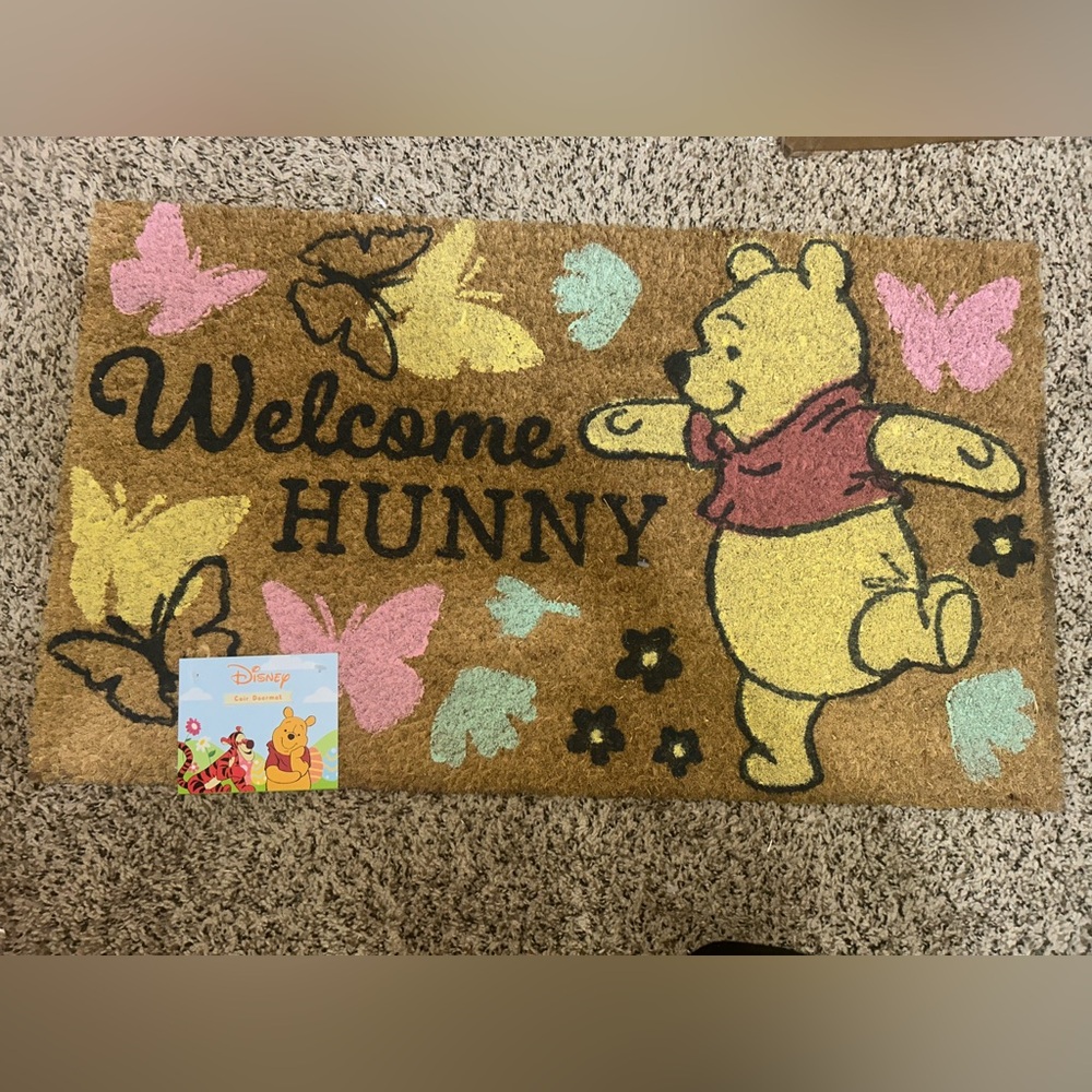 Disney Winnie the Pooh Welcome Doormat